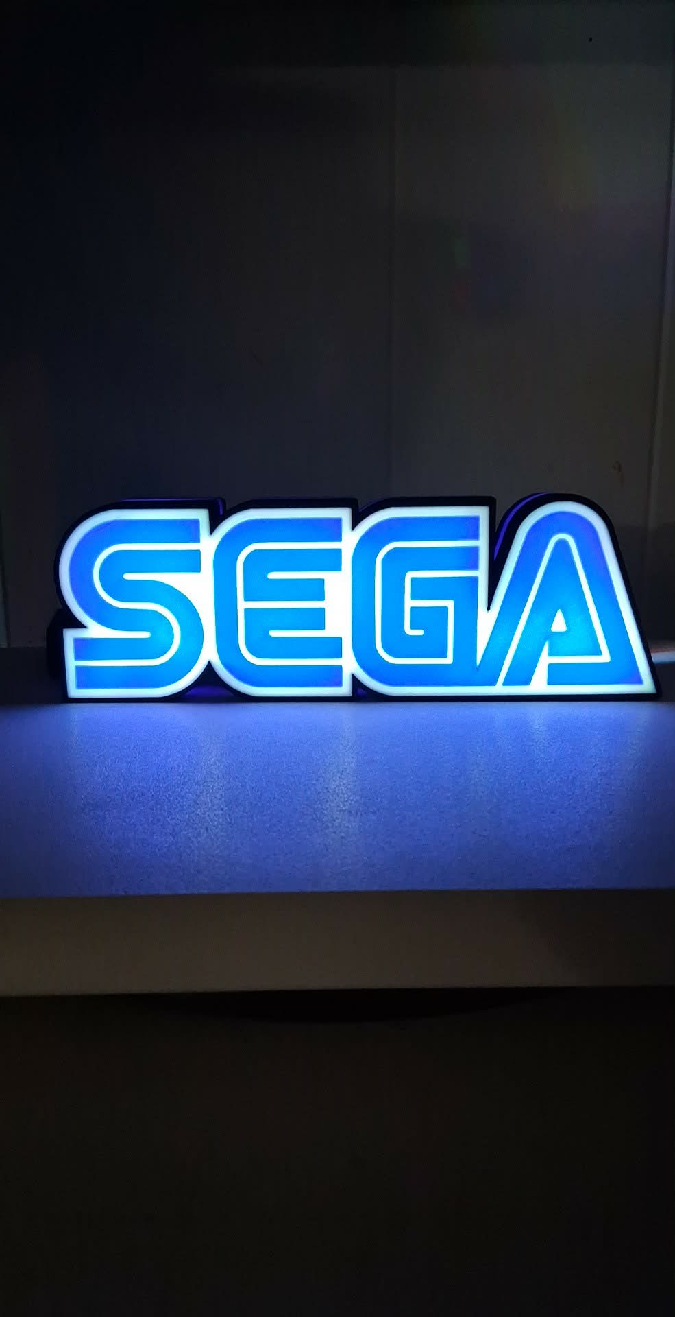 Sega LED light box – custom 3D printed – Lit Layer Creations